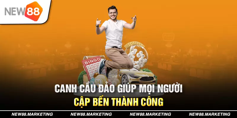 Canh cầu đảo gi&uacute;p mọi người cập bến th&agrave;nh c&ocirc;ng