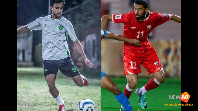 Cầu thủ Belarus U17 với sự quyết t&acirc;m vượt qua ph&ograve;ng ngự Na Uy U17 tr&ecirc;n s&acirc;n cỏ