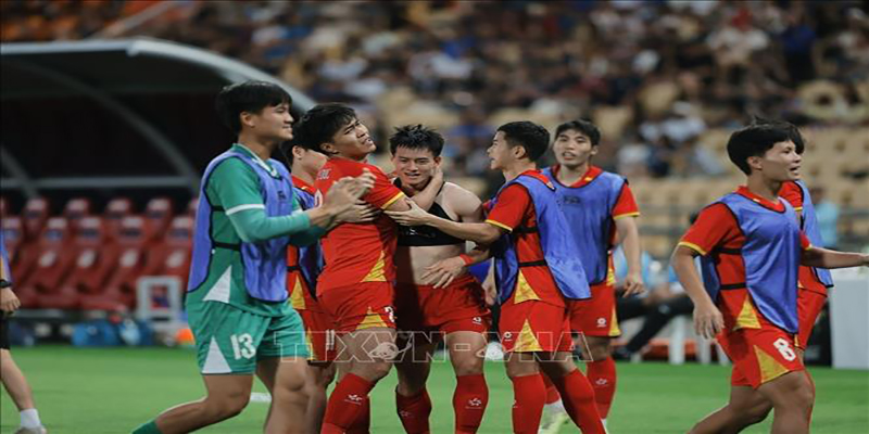 Chiến thắng trước U22 Th&aacute;i Lan gi&uacute;p U22 Việt Nam gi&agrave;nh chức v&ocirc; địch SEA Games 33
