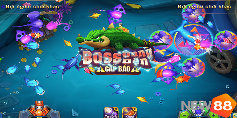 Hệ thống boss khủng trong bắn c&aacute; x&egrave;ng live