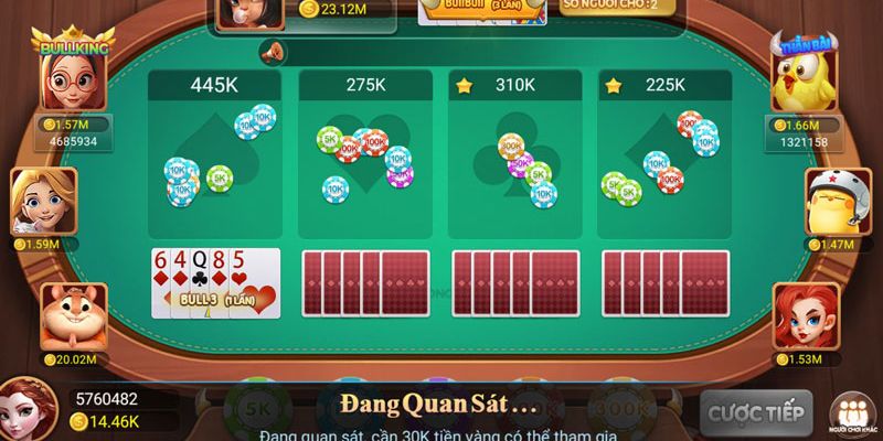 Bull Bull - Sảnh casino được ưa th&iacute;ch nhất tại New88