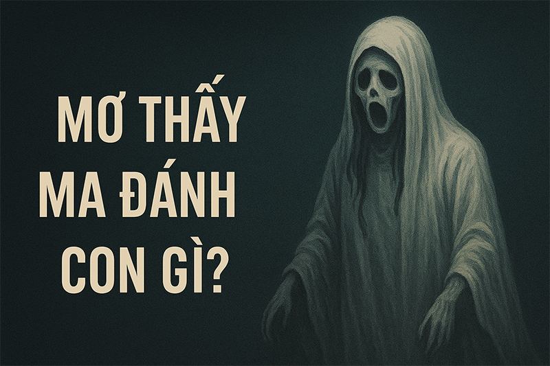 Mơ thấy ma n&ecirc;n đ&aacute;nh con g&igrave;?