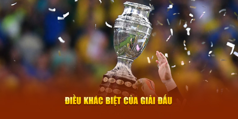 Điều kh&aacute;c biệt của giải đấu
