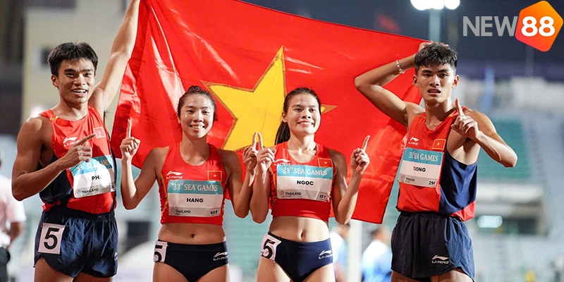 SEA Games 33: Điền Kinh Việt Nam D&agrave;nh HCV Đường Đua 400m