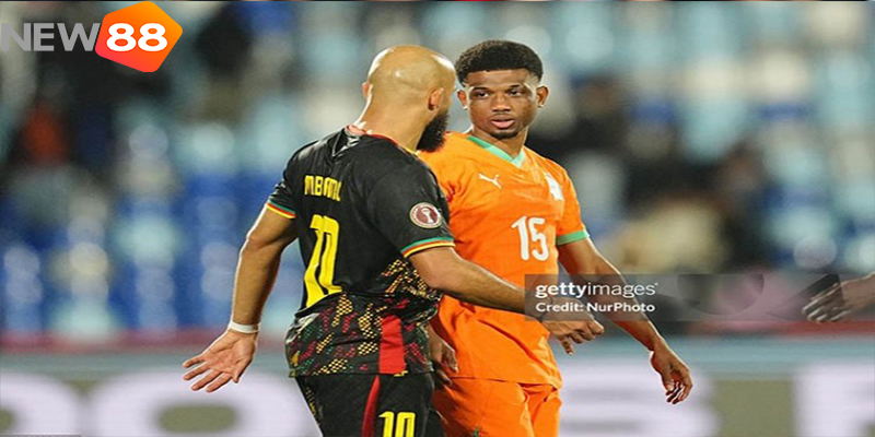 Trận đấu Gabon vs Bờ Biển Ng&agrave; tại CAN Cup 2025
