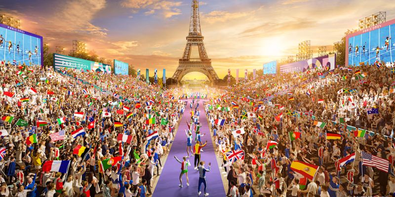 Đ&ocirc;i nét v&ecirc;̀ giải bóng đá Olympic Paris 2024
