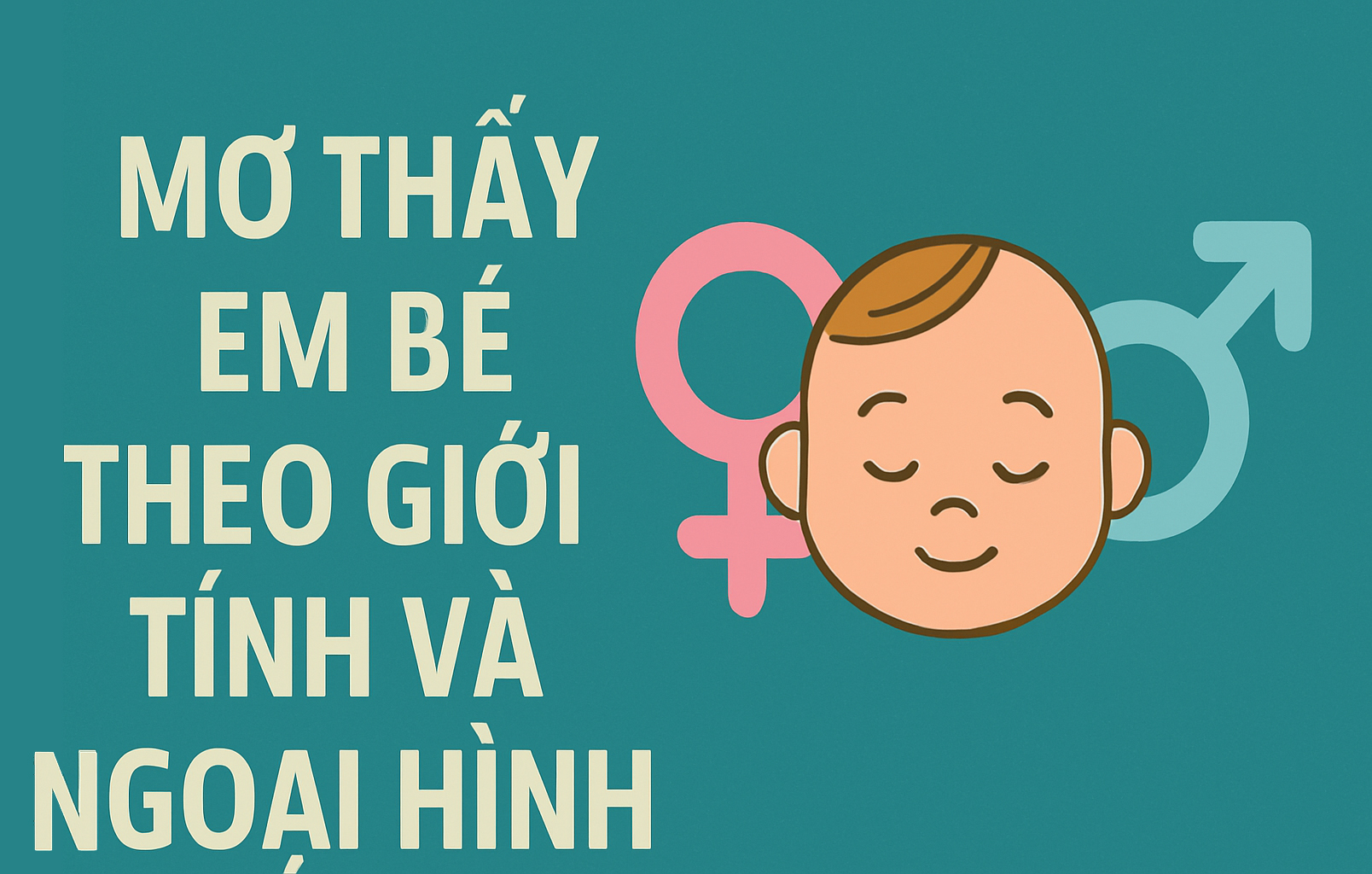 Mơ Thấy Em B&eacute; Theo Giới T&iacute;nh V&agrave; Ngoại H&igrave;nh