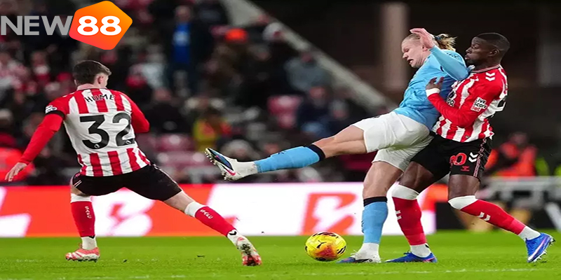 Haaland kh&ocirc;ng c&oacute; nhiều cơ hội trước Sunderland