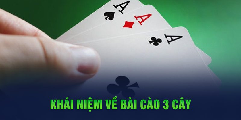 Kh&aacute;i niệm về b&agrave;i c&agrave;o 3 c&acirc;y