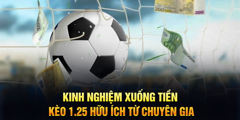 Kinh nghiệm xuống tiền k&egrave;o 1.25 hữu &iacute;ch từ chuy&ecirc;n gia&nbsp;&nbsp;