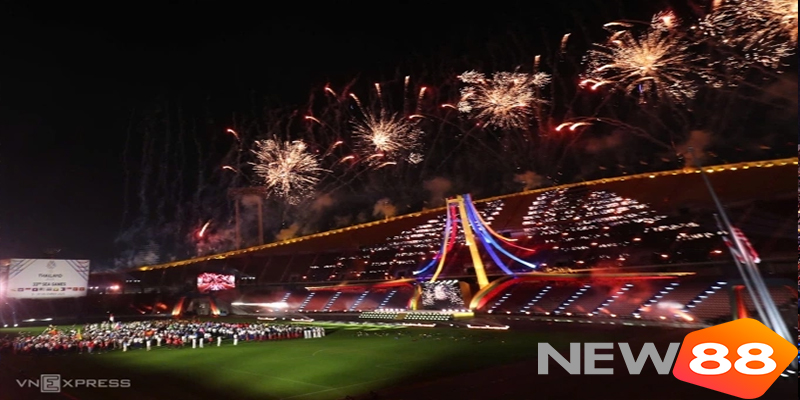 Ph&aacute;o hoa rực rỡ kh&eacute;p lại Bế mạc SEA Games 33