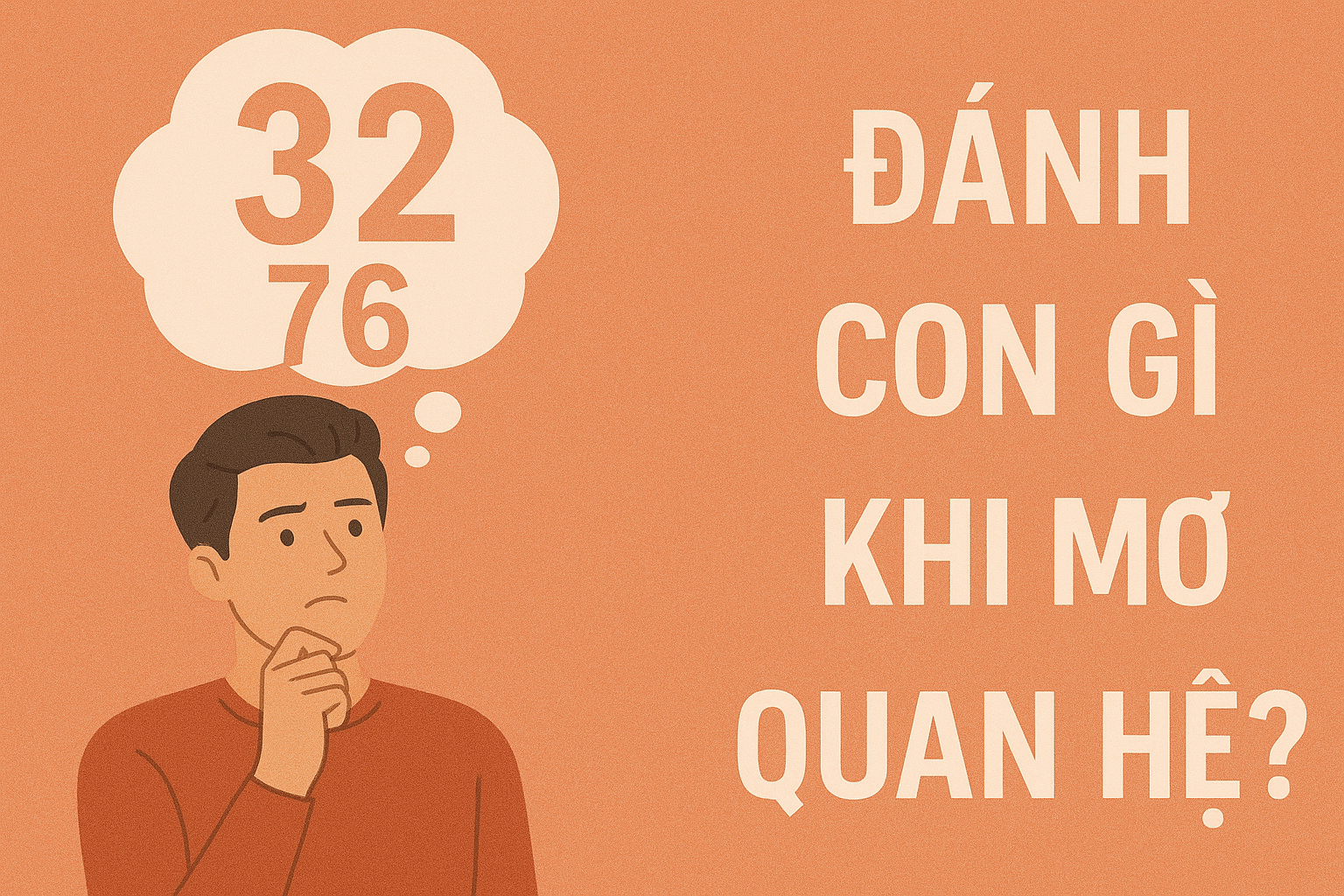 Mơ thấy m&igrave;nh quan hệ đ&aacute;nh con g&igrave;?