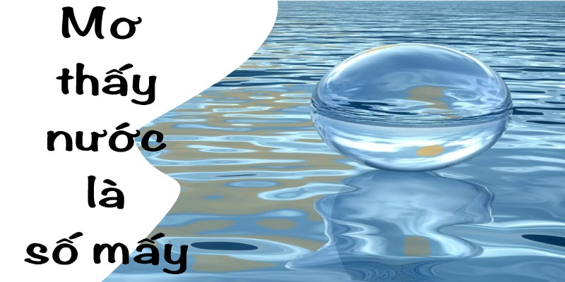 C&aacute;c con số may mắn trong giấc mơ thấy nước n&ecirc;n biết