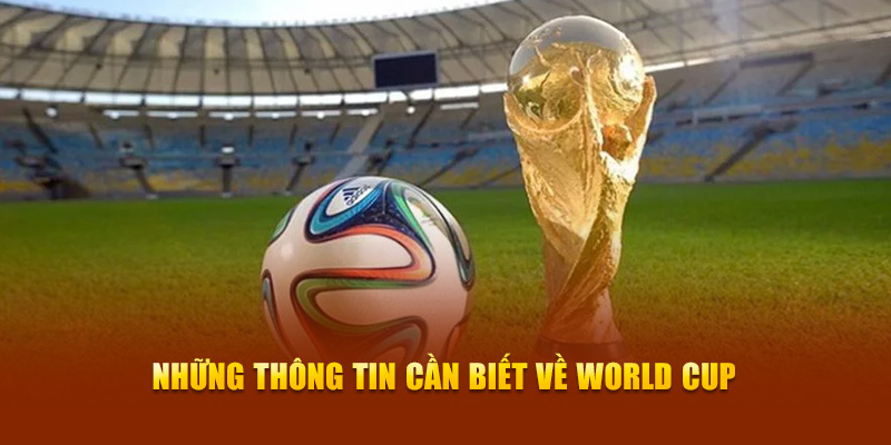 Những th&ocirc;ng tin cần biết về World Cup