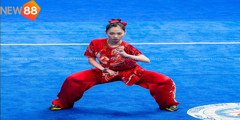 Phương Nhi gi&agrave;nh HCB wushu Việt Nam tại SEA Games 33