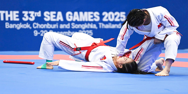 SEA Games 33: Ju-Jitsu Th&aacute;i Lan th&acirc;u t&oacute;m huy chương