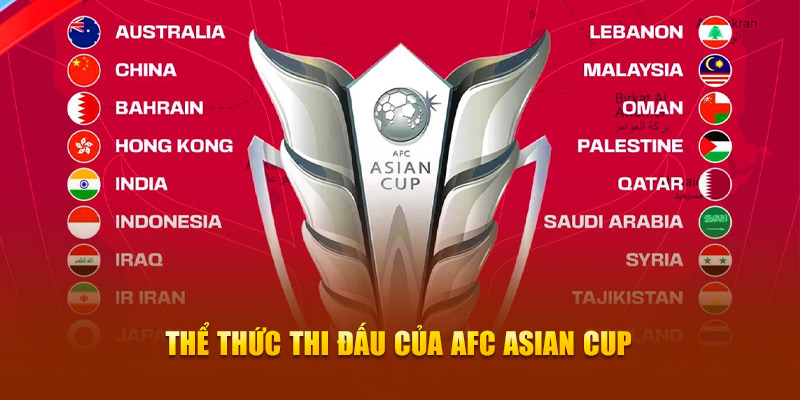 Thể thức thi đấu của AFC ASIAN CUP&nbsp;