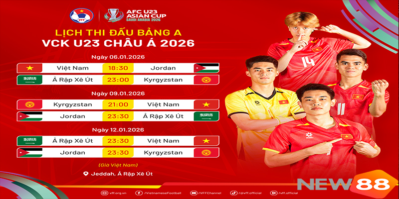 U23 Việt Nam trước trận khai mạc VCK U23 ch&acirc;u &Aacute; 2026