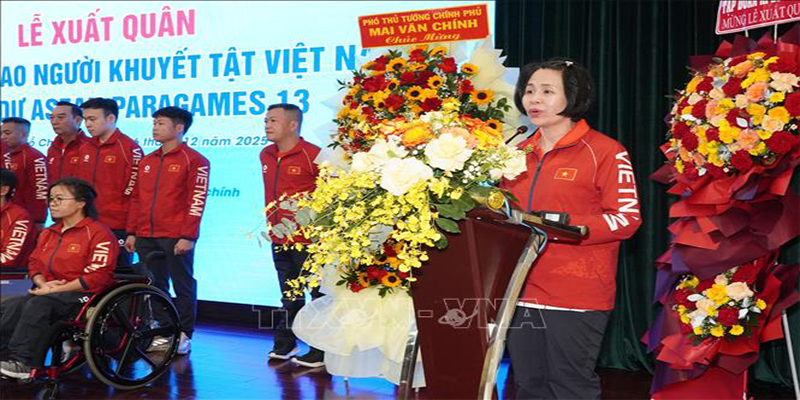 Đo&agrave;n Việt Nam đặt mục ti&ecirc;u 40&ndash;50 HCV tại ASEAN Para Games 13